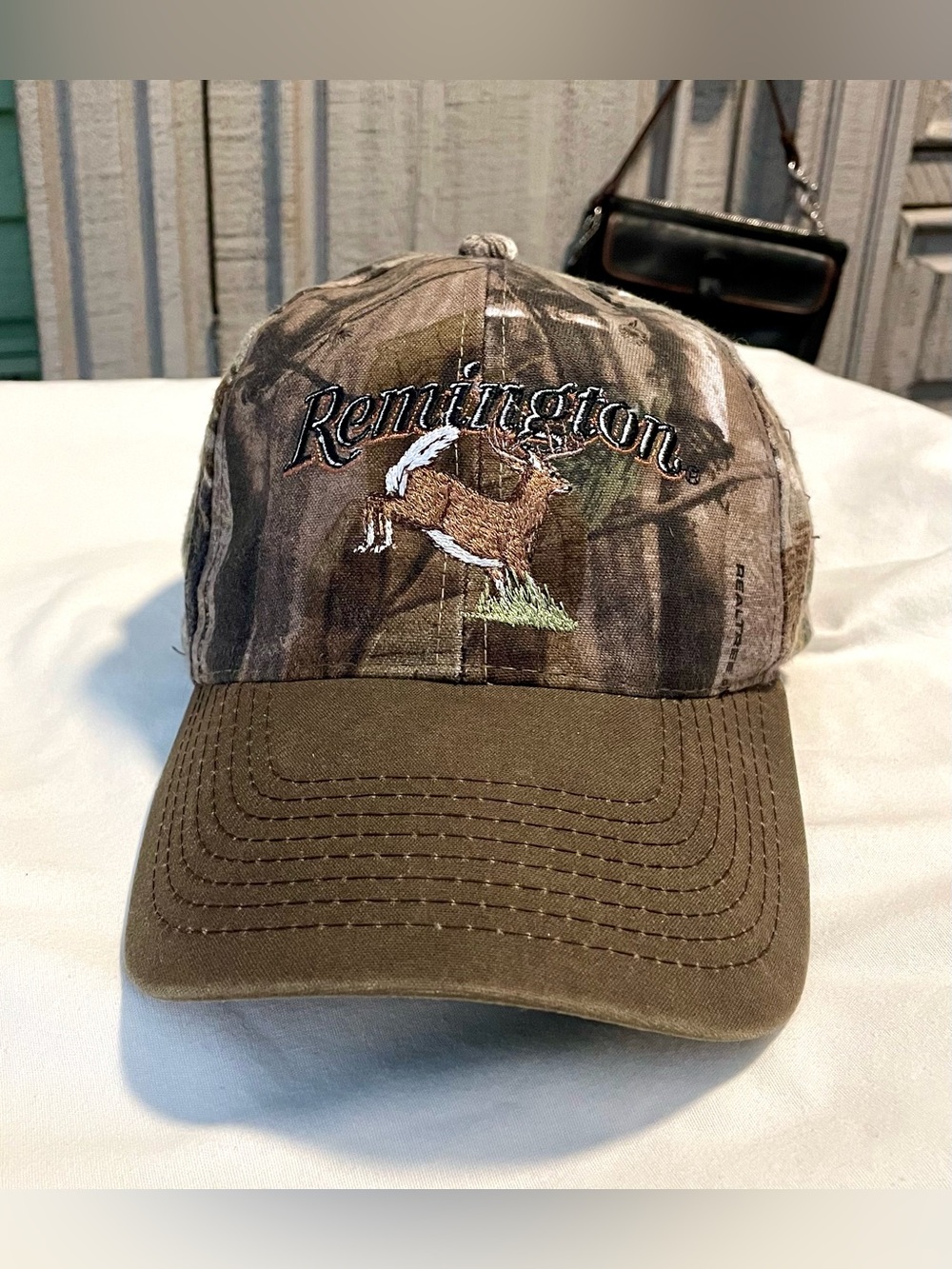 Remington Baseball/Trucker Hat/Cap, Unisex, Camo, Embroidered, Adjustable